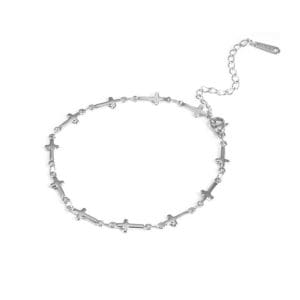 Bracelet Croix S Steel