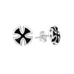 Boucles d'Oreilles Croix de Malte